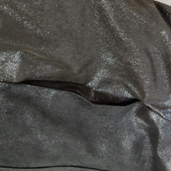 Vintage ESPIRIT black leather coat size large - Picture 4 of 5